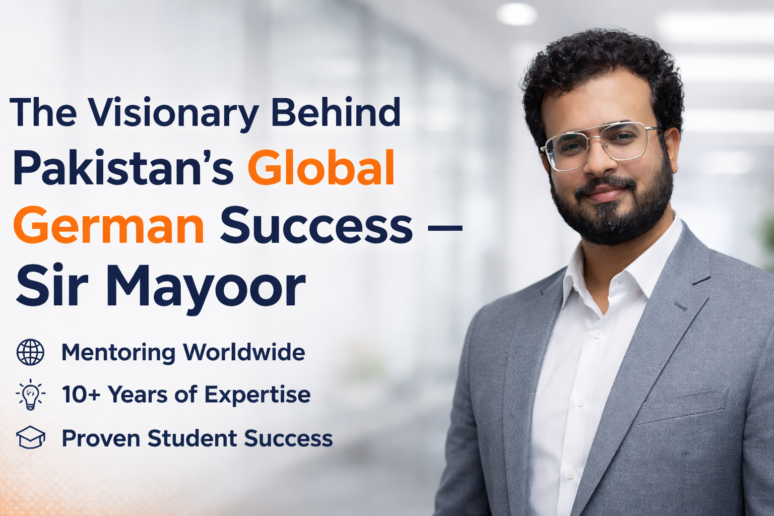 German with Sir Mayoor