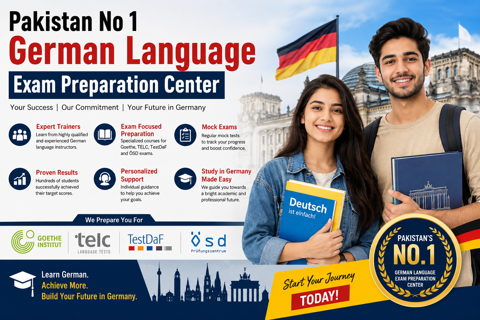 Pakistan No 1 German Language Exam Preparation Center